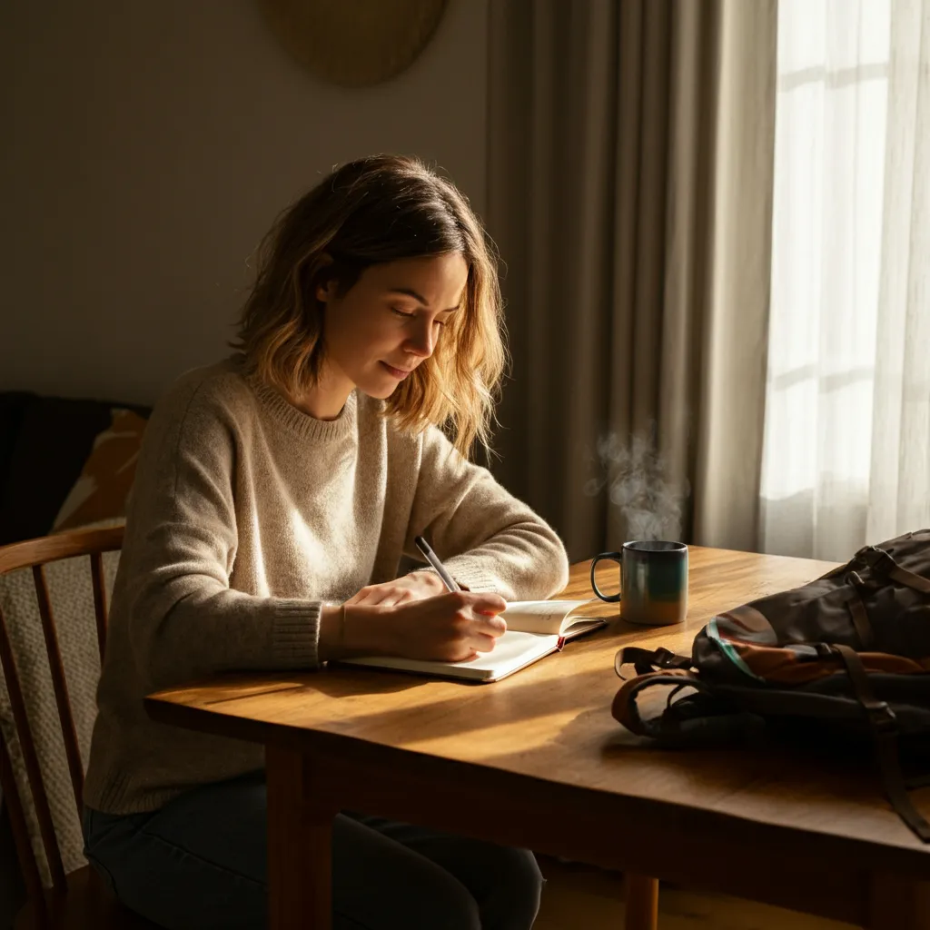 Person preparing for addiction recovery, symbolizing the planning and support-gathering stage of overcoming substance abuse.