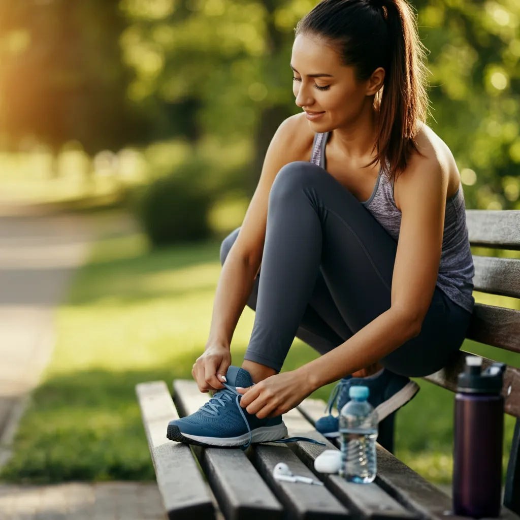 Person exercising, demonstrating the benefits of physical activity for managing ADHD symptoms.