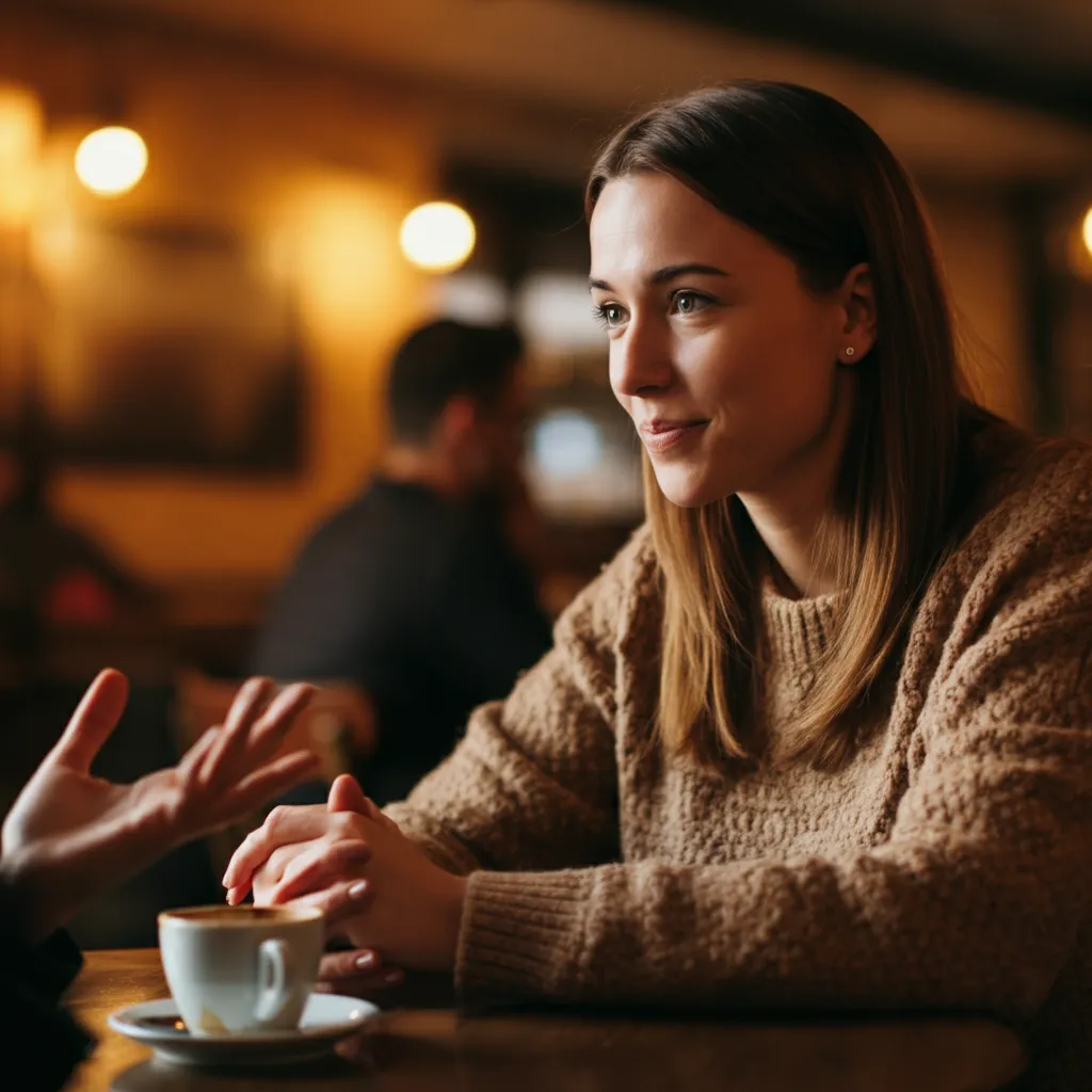 Person practicing active listening by focusing on the speaker, a key strategy for managing ADHD impulsivity and improving communication skills.