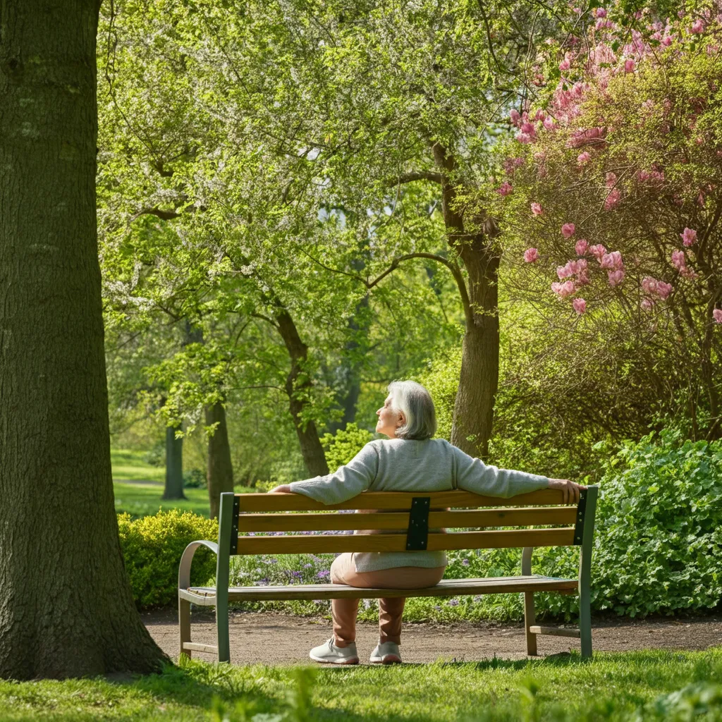 Person finding support and hope on their anxiety recovery journey.