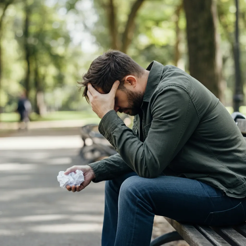 Diverse visual representations of behavioral signs of anger issues in men, including aggressive behaviors, passive aggression, withdrawal, substance abuse, and reckless behavior.