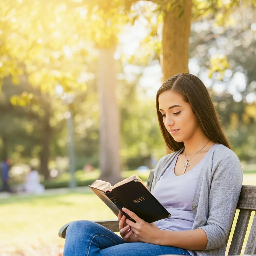 Open Bible with highlighted verses offering comfort and strength in addiction recovery, symbolizing faith-based support.