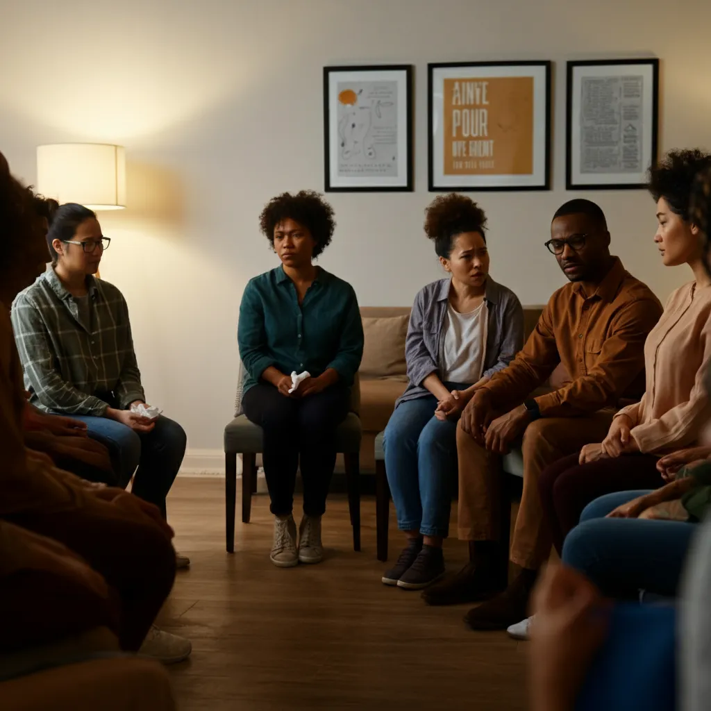 Connecting with support groups and communities for help with bipolar disorder and grief.