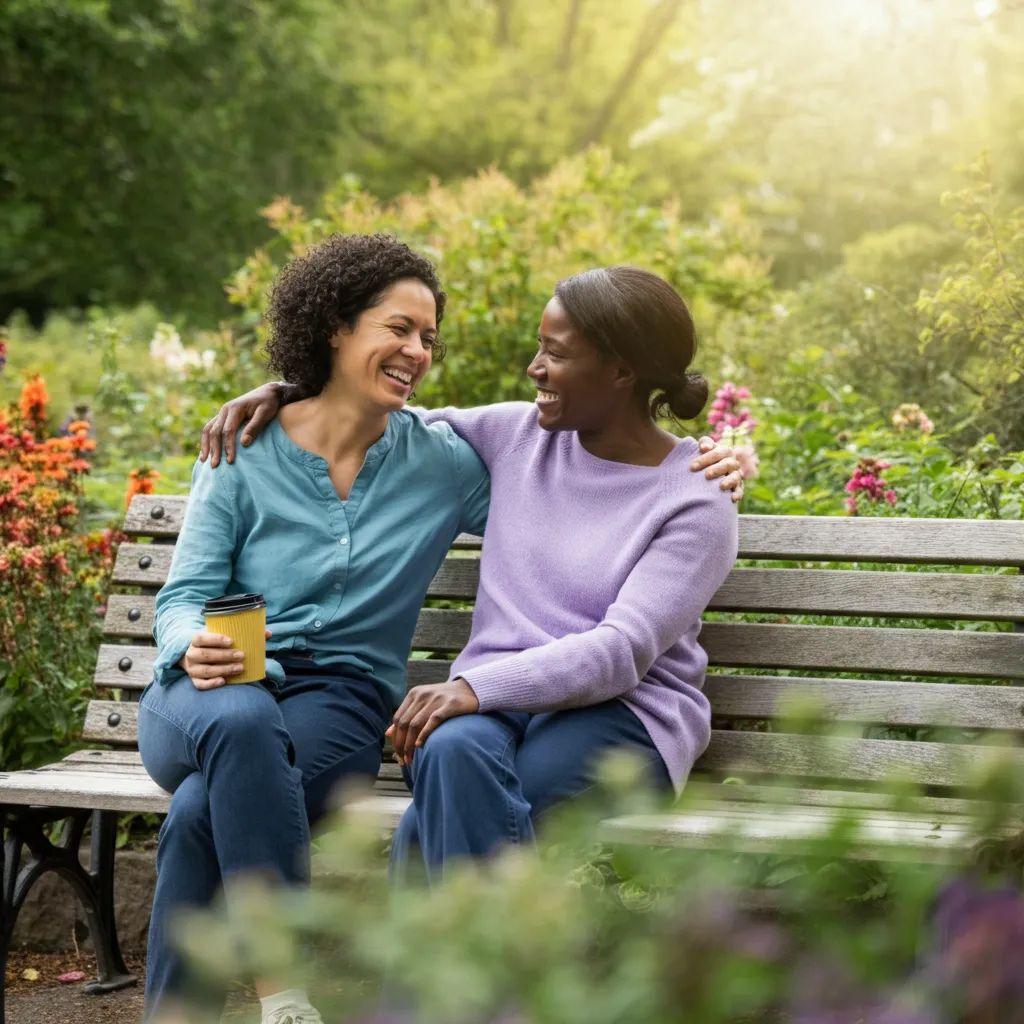 Building healthy relationships after experiencing emotional deprivation or neglect. Illustration representing healing, communication, and setting boundaries.