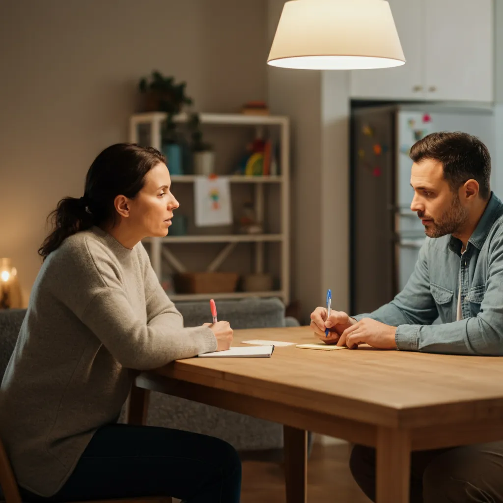 Co-parenting with a borderline personality disorder (BPD) ex presents unique challenges.  This image represents strategies for effective communication and prioritizing the well-being of children in such situations.