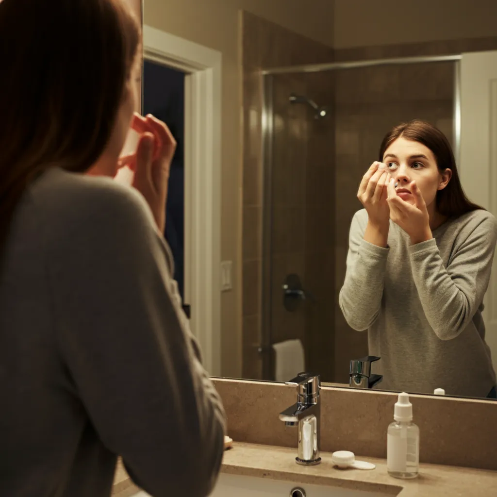 Essential tips for choosing the right contact lenses and eye care products for comfortable wear and healthy eyes, addressing contact lens anxiety and fear.