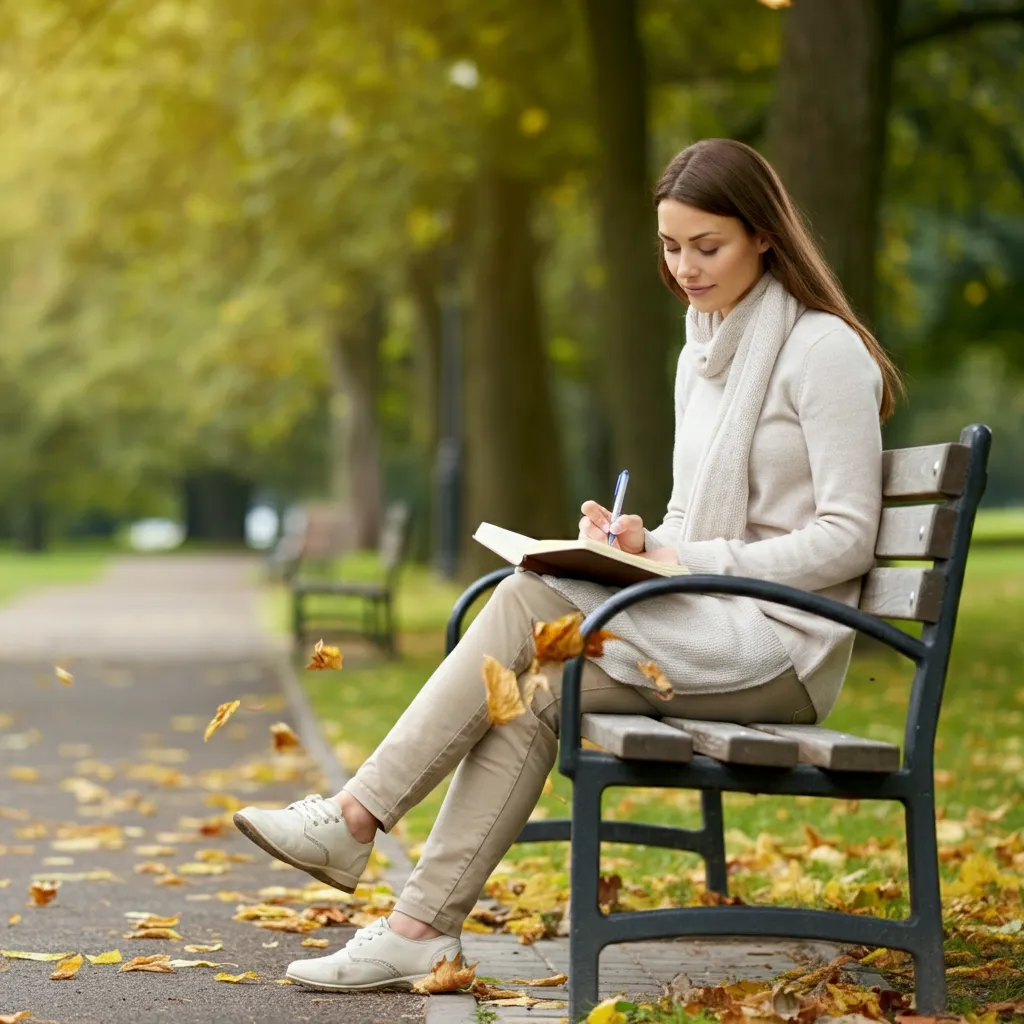 Person finding peace and support while coping with grief.