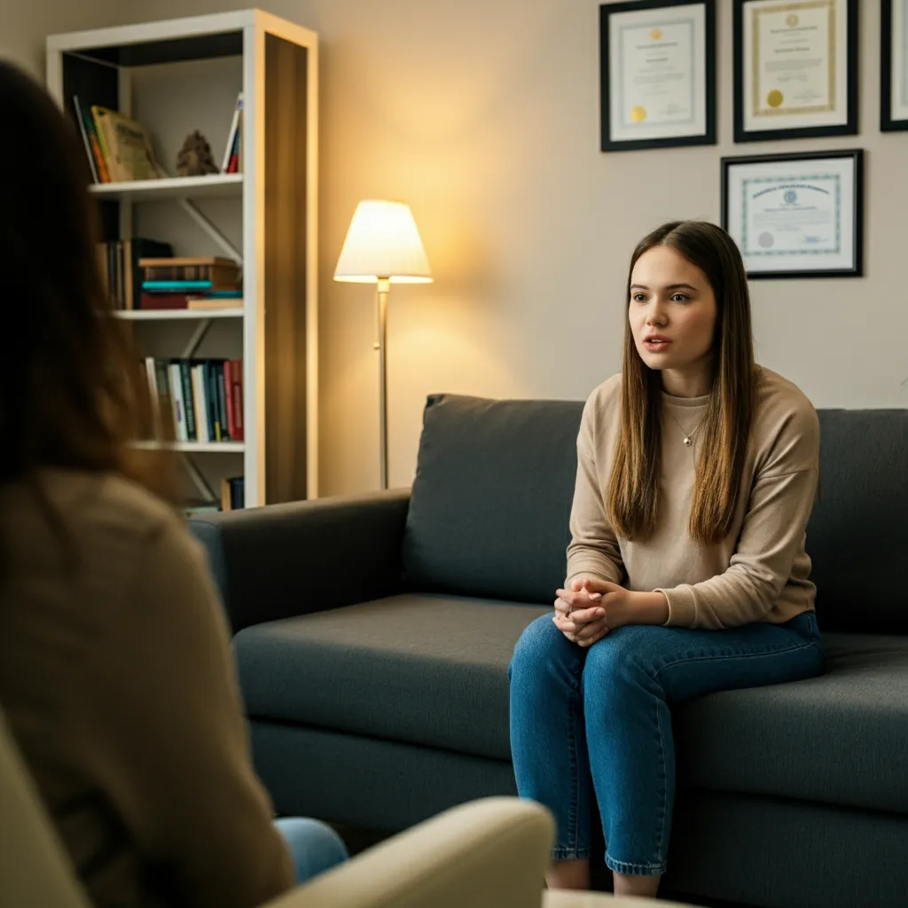 A symbolic image representing the journey of creating healthy relationships after experiencing childhood emotional neglect. It emphasizes the importance of setting boundaries, communicating needs, and understanding attachment theory.