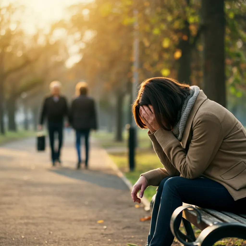 Invisible chains symbolize emotional abuse's impact on mental wellbeing.