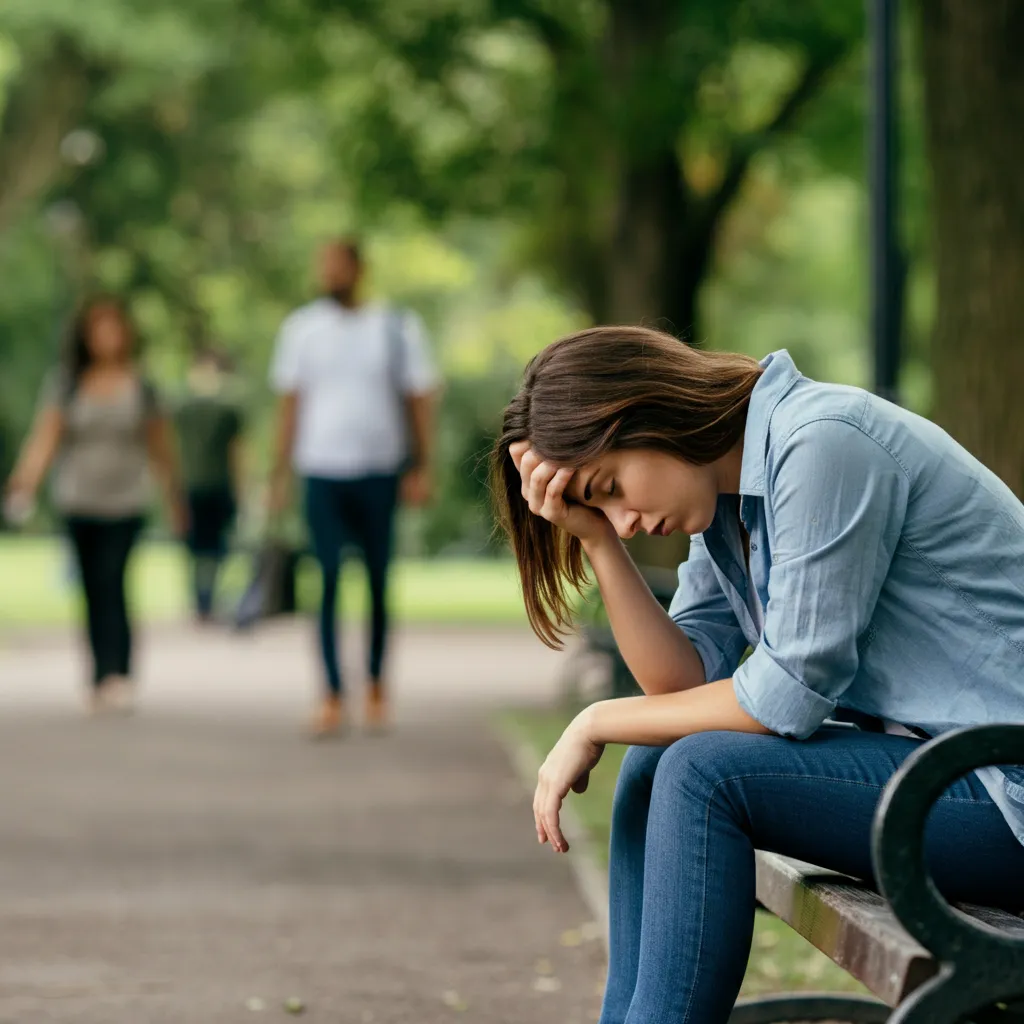 Depiction of an emotional vampire draining energy from a person, illustrating the concept of emotional exhaustion and the importance of setting boundaries in relationships.