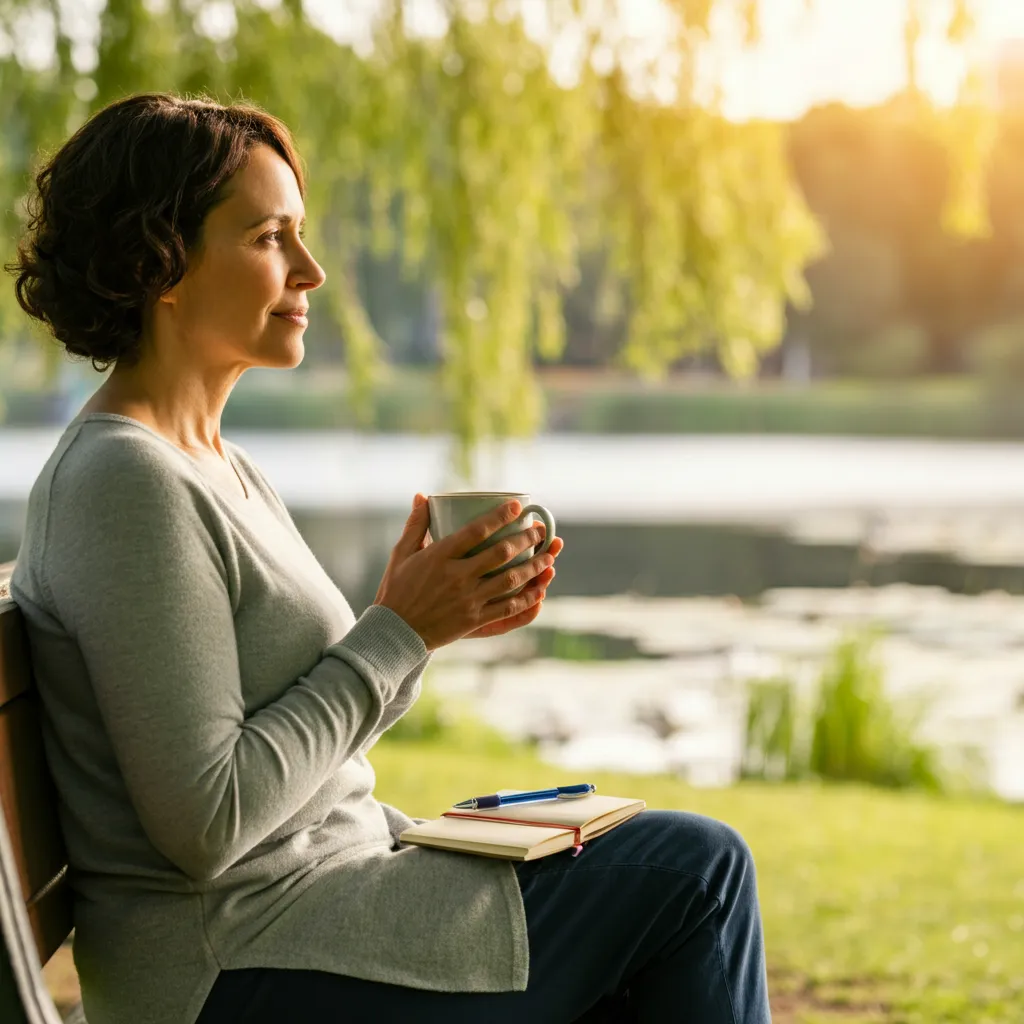 A symbolic image representing hope and healing after divorce, illustrating the journey of moving forward with strength and finding support.