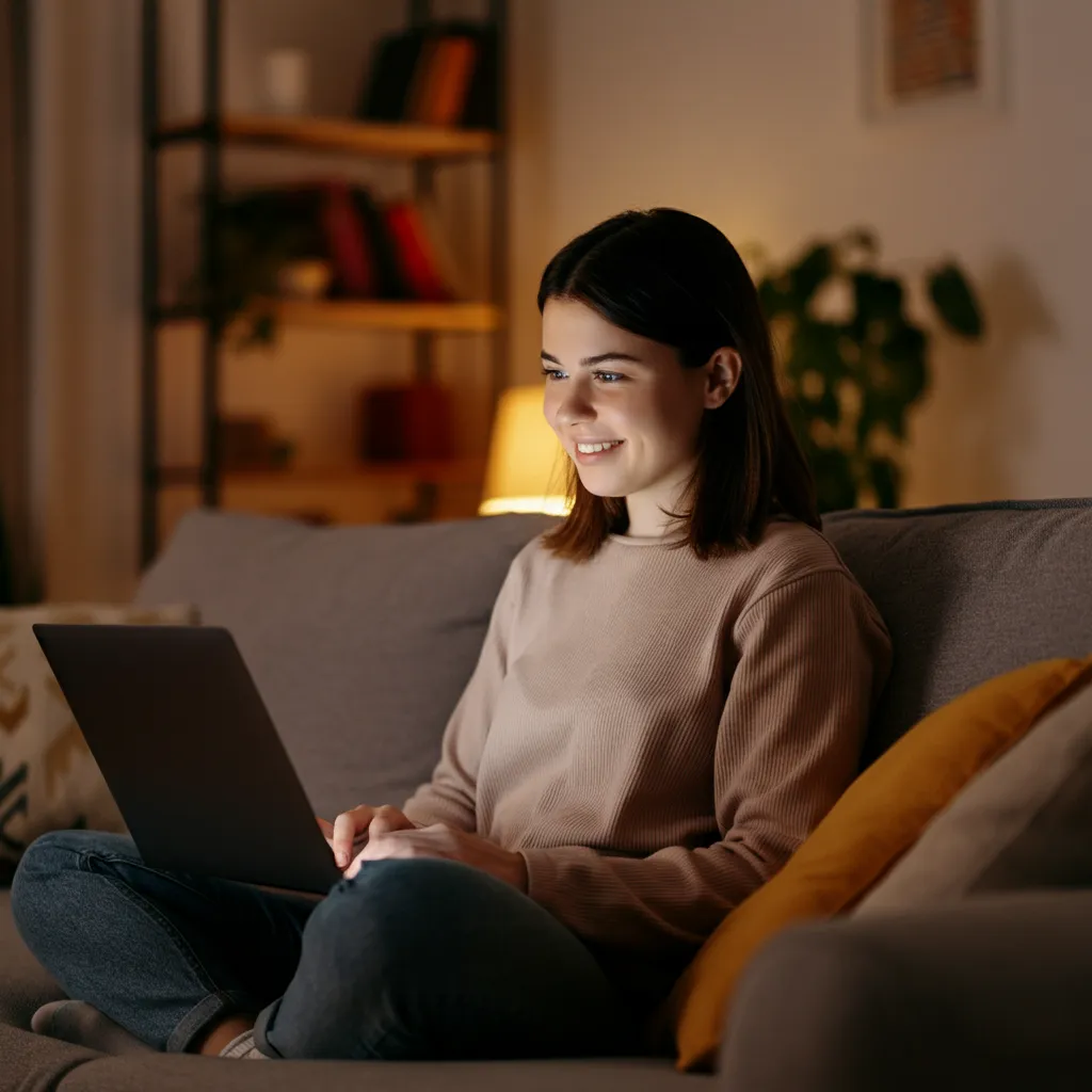 Diverse group of people connecting and supporting each other online, symbolizing the power of virtual support groups for mental health and various life challenges.