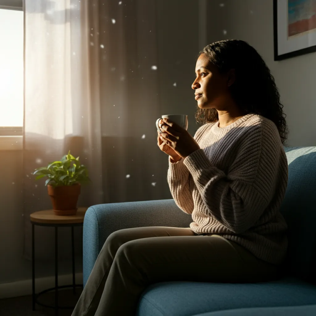 Conceptual image representing healing and rebuilding trust after trauma, symbolizing hope, resilience, and the journey towards healthy relationships.