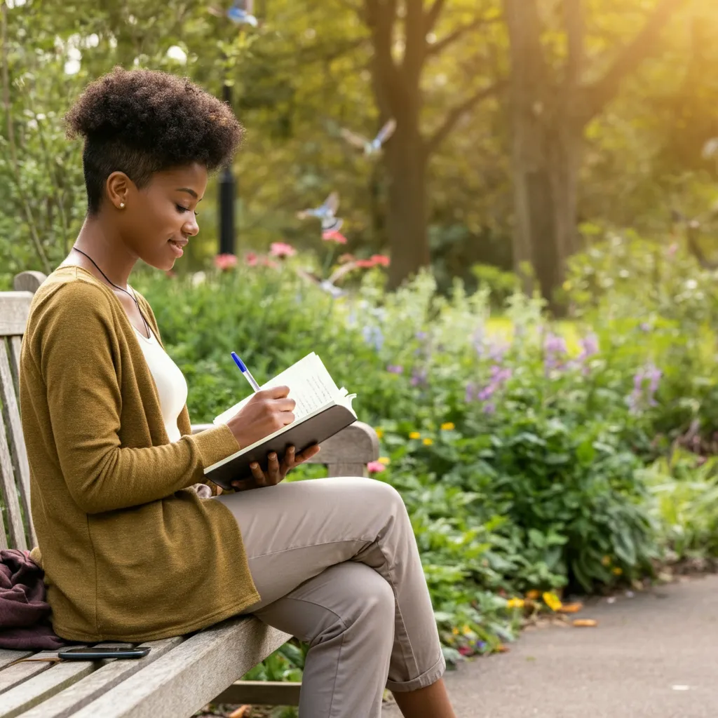 Person finding hope and healing from injustice and trauma.