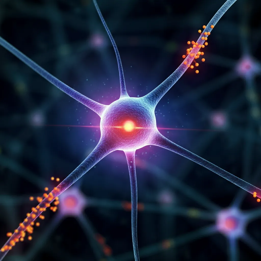 Diagram illustrating how ketamine works to treat depression by targeting glutamate and NMDA receptors in the brain, promoting synaptogenesis and neuroplasticity.