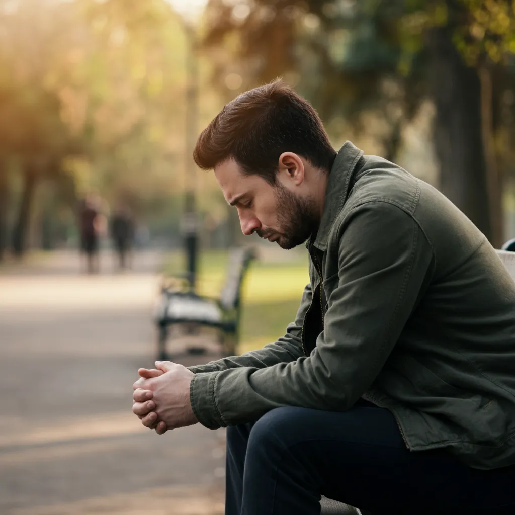 Supporting a man experiencing emotional pain and recognizing the signs of male emotional distress.