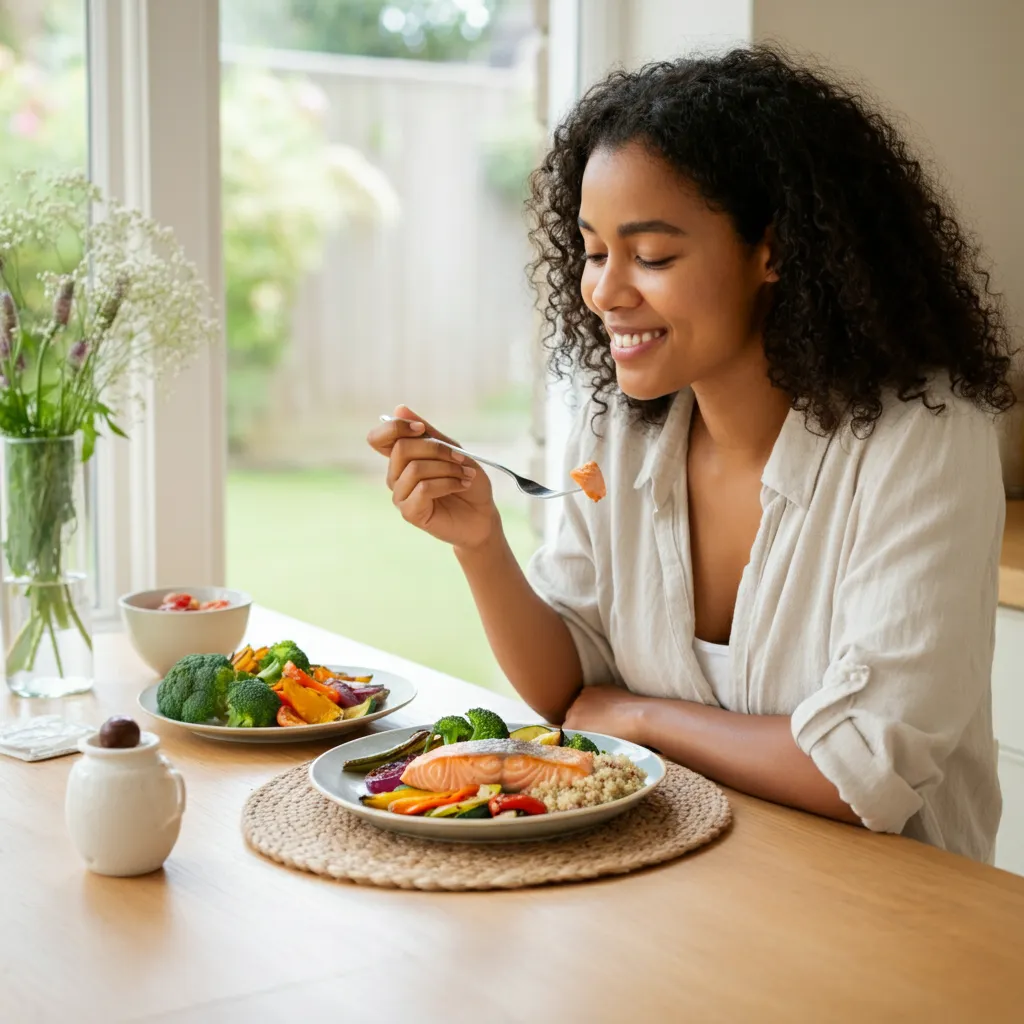 A balanced diet with fruits, vegetables, and whole grains plays a crucial role in supporting mental health and overall well-being.