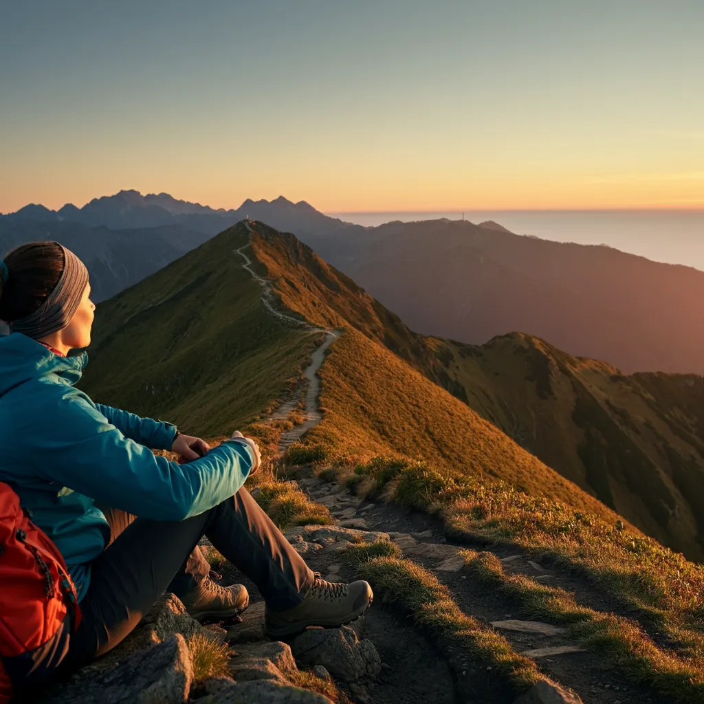 Person climbing a mountain, symbolizing overcoming challenges in addiction recovery.