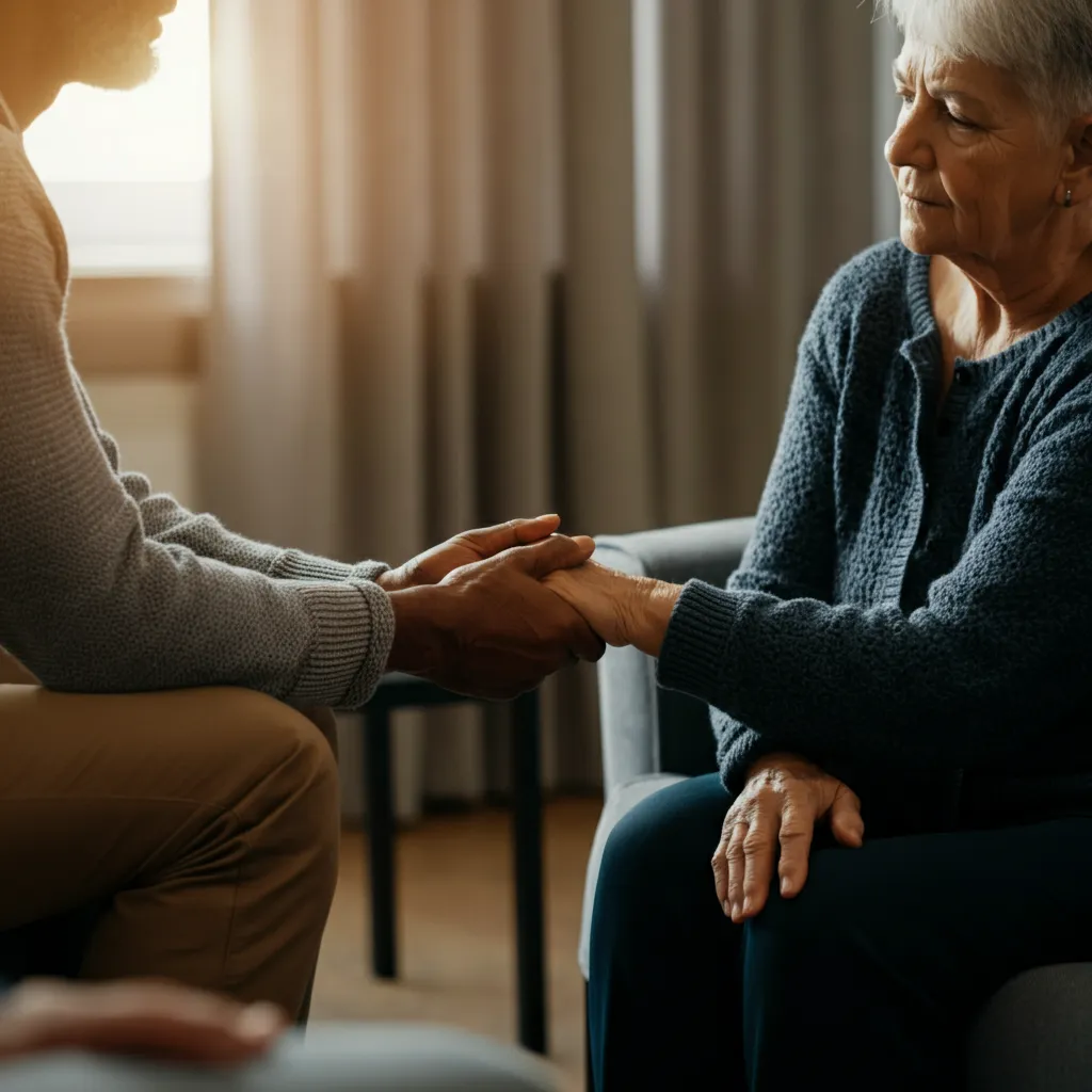 People connecting and supporting each other, representing the power of peer support in mental health recovery.