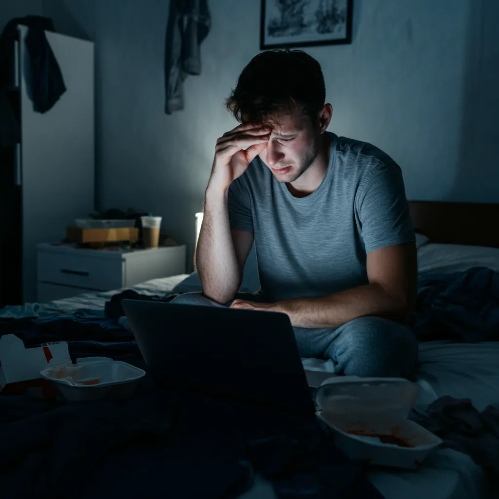 Recognizing the signs of porn addiction: Physical symptoms like fatigue and changes in libido, behavioral changes like secrecy and neglecting responsibilities, and emotional symptoms such as guilt, anxiety, and depression.