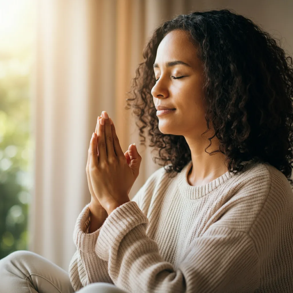 Preparing your heart for prayer by cultivating compassion, centering yourself, and checking your own biases, can make your prayer more effective and meaningful when praying for someone with depression.