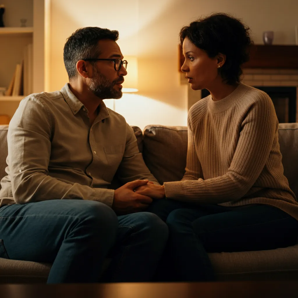 Couple working together to prevent future emotional affairs by setting healthy boundaries, communicating openly, and meeting each other's emotional needs.