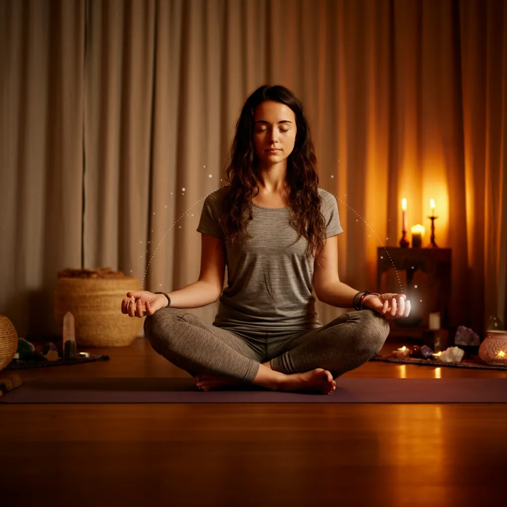 Combining reiki with mindfulness, yoga, and deep breathing for anxiety relief and relaxation.