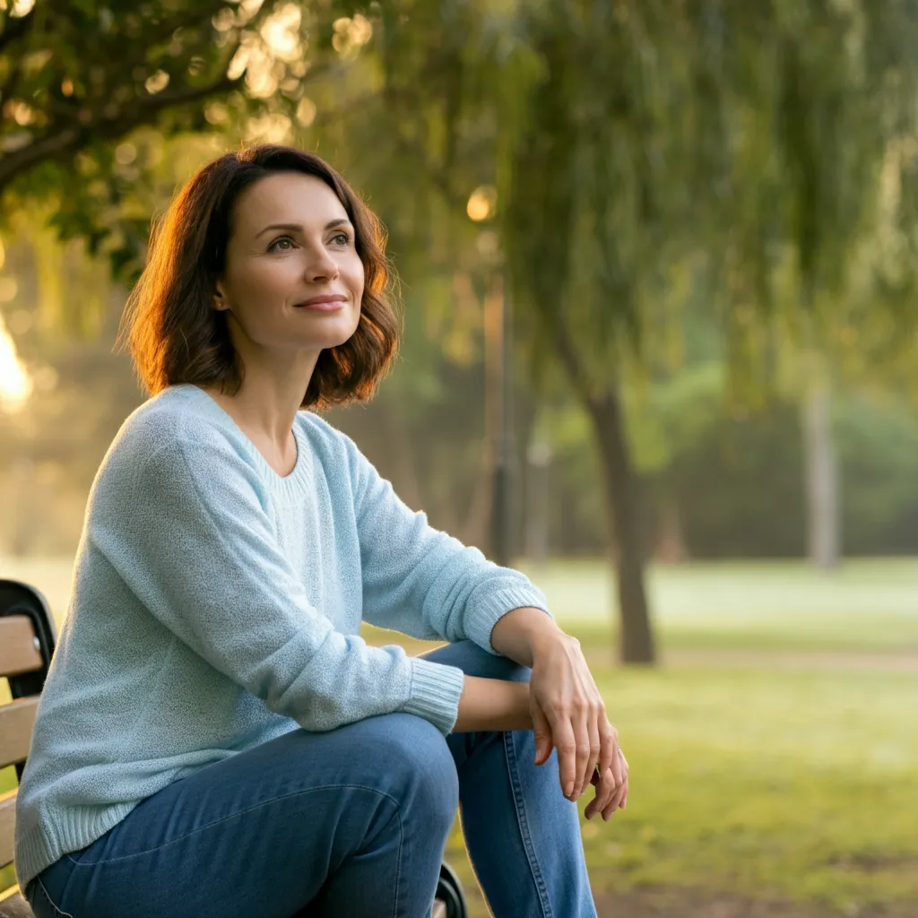 A symbolic image representing renewed hope and optimism during anxiety recovery, illustrating a brighter future and the possibility of healing.