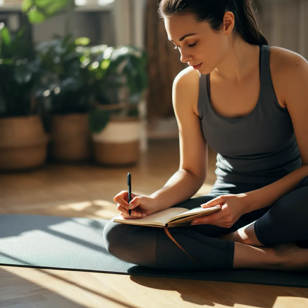 Person reflecting on their emotions and practicing self-awareness to transform anger into positive action.