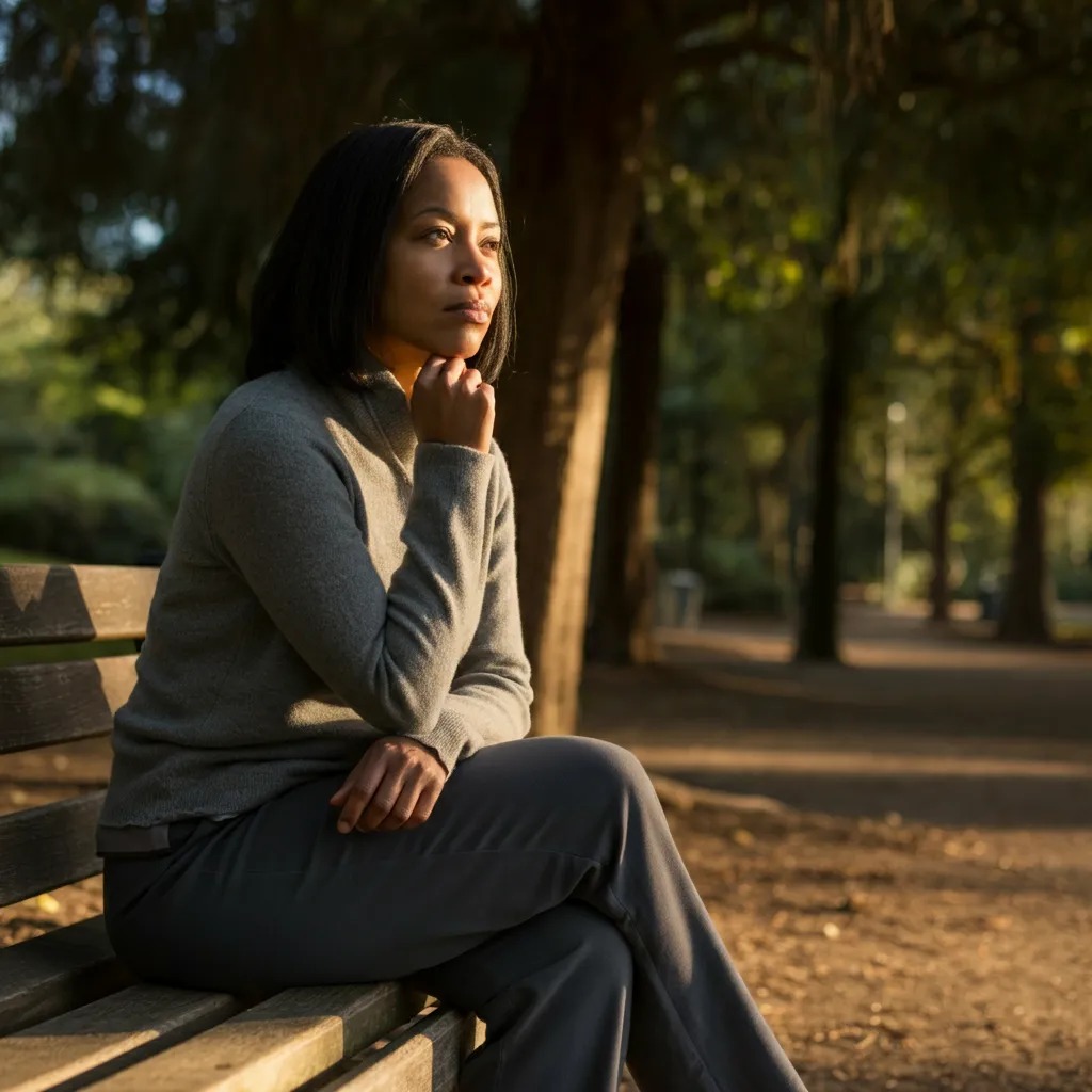 A symbolic image representing setting healthy boundaries after trauma, focusing on self-care and emotional healing. It visually embodies themes of self-protection, personal growth, and prioritizing well-being.