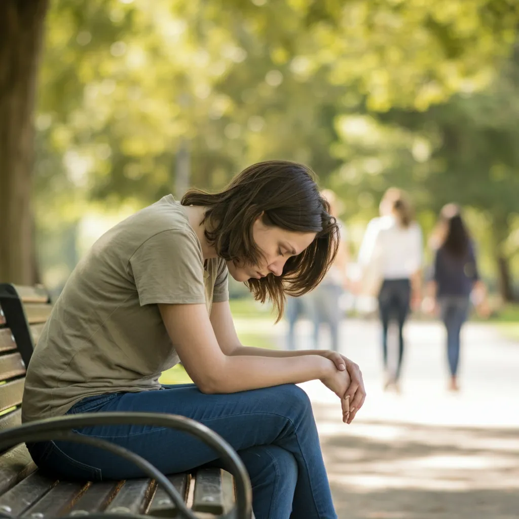 Illustration of the intertwined challenges of social anxiety and BPD, showing how fear of judgment, emotional dysregulation, and impulsive behaviors can interact and intensify both conditions.