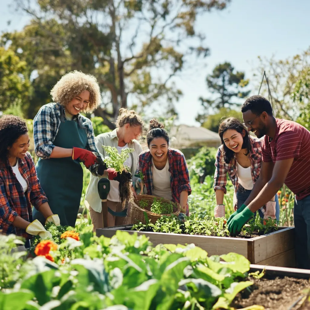 People connecting and supporting each other to manage stress and improve mental wellness.