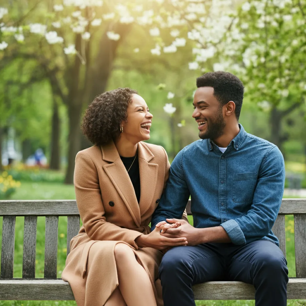 A woman demonstrating emotional attachment by making her partner a priority, investing time, and including him in her world.